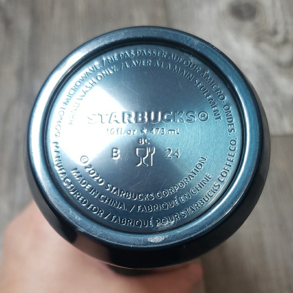 Starbucks Fall 2020 Black and Orange Halloween Stainless Steel Tumbler 16fl.oz. - Picture 8 of 9